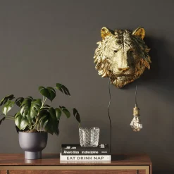 KARE Design Appliques|Applique Animal Tiger Head 34Cm