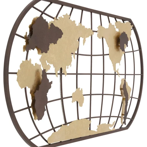 KARE Design Appliques|Applique Earth Grid 120X60Cm