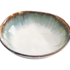 KARE Design Assiettes|Assiette Creuse Laguna Bleu O20Cm