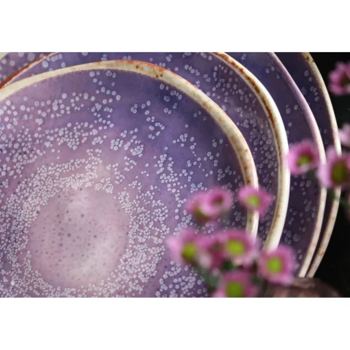 KARE Design Assiettes|Assiette Creuse Shirley Violet O21Cm
