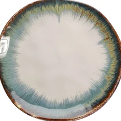 KARE Design Assiettes|Assiette Laguna Bleu O20Cm