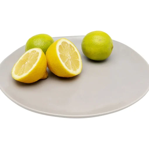 KARE Design Assiettes|Assiette Organic Gris O26Cm