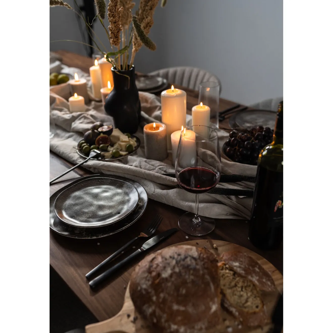 KARE Design Assiettes|Assiette Savannah Marron/Gris O26Cm
