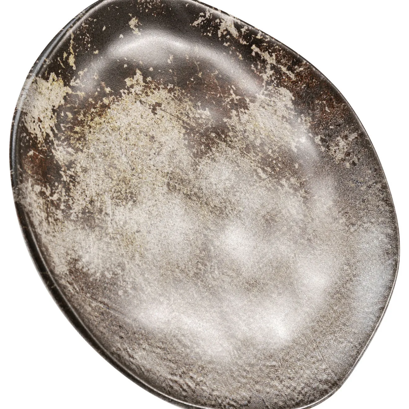 KARE Design Assiettes|Assiette Savannah Marron/Gris O26Cm