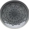 KARE Design Assiettes|Assiette Sicilia Mandala Gris O27Cm