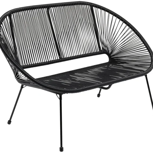 KARE Design Mobilier Lounge|Banquette Acapulco Noir