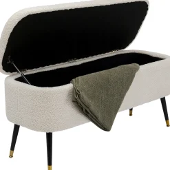 KARE Design Bancs Coffres|Banquette Coffre Rico Blanc
