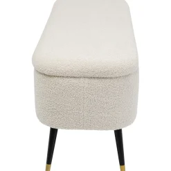 KARE Design Bancs Coffres|Banquette Coffre Rico Blanc
