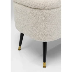 KARE Design Bancs Coffres|Banquette Coffre Rico Blanc