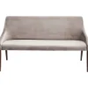 KARE Design Bancs Pour Tables De Repas|Banquette Mode Sans Acc. Velours Gris