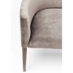 KARE Design Bancs Pour Tables De Repas|Banquette Mode Velours Gris