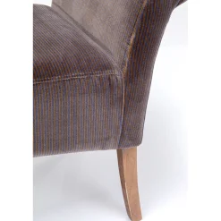 KARE Design Banquettes Rembourrées|Banquette Motley Verlours Marron