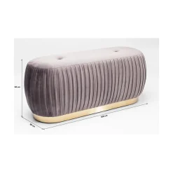 KARE Design Banquettes Rembourrées|Banquette Pigalle 100Cm
