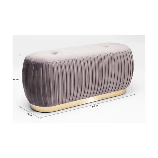 KARE Design Banquettes Rembourrées|Banquette Pigalle 100Cm