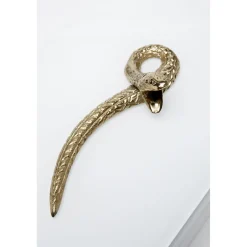 KARE Design Boîtes|Boite Snake Bite Blanc 28X7Cm