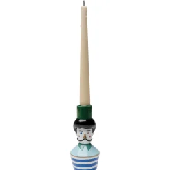 KARE Design Bougeoirs|Bougeoir Monsieur Mustache 16Cm