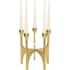 KARE Design Bougeoirs|Bougeoir Stacky Dore 31Cm
