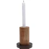 KARE Design Bougeoirs|Bougeoir Wood Zylinder 15Cm