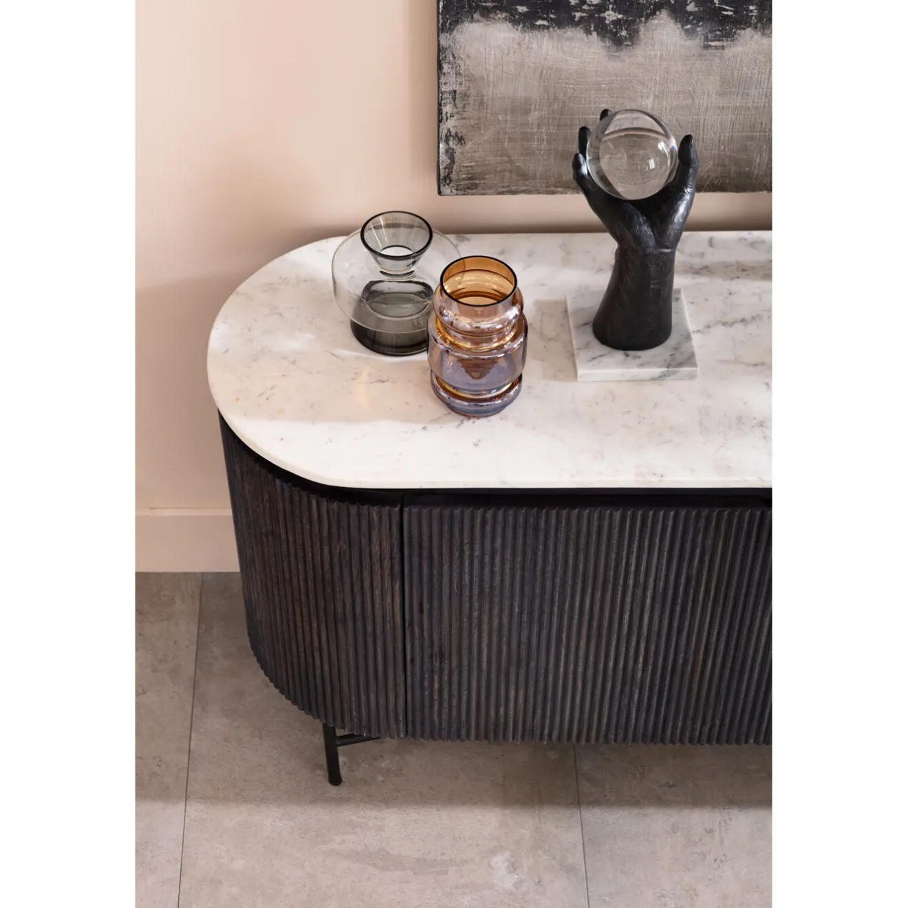 KARE Design Objets Déco|Boule Décorative Hand 31Cm