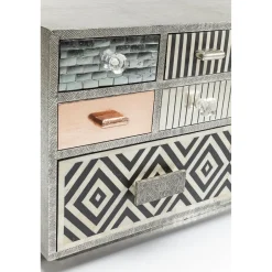 KARE Design Buffets Bas|Buffet Bas Chalet 1 Porte,5 Tiroirs