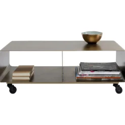 KARE Design Buffets Bas|Buffet Bas Lounge M Bronze 90X30Cm