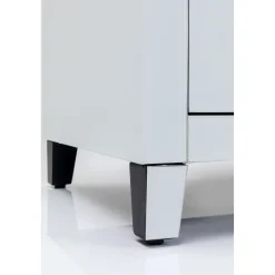 KARE Design Buffets Bas|Buffet Bas Luxury Push Blanc 140X50Cm