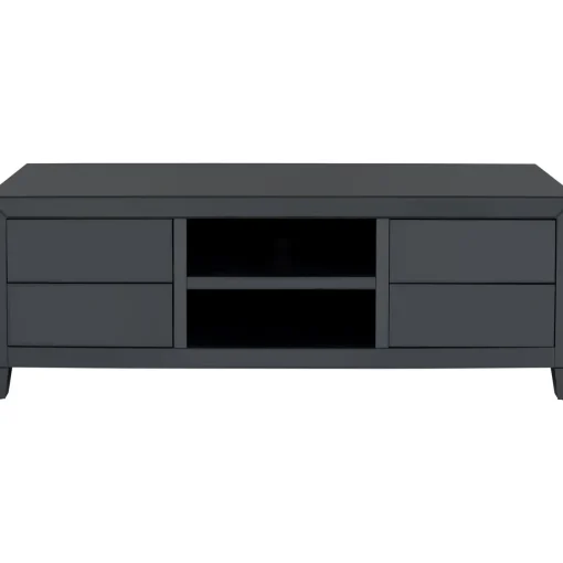 KARE Design Buffets Bas|Buffet Bas Luxury Push Gris 140X50Cm