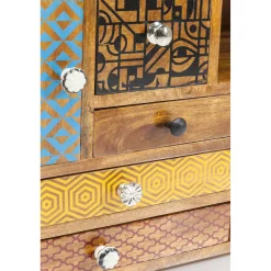 KARE Design Buffets Bas|Buffet Bas Soleil 3 Portes,9 Tiroirs