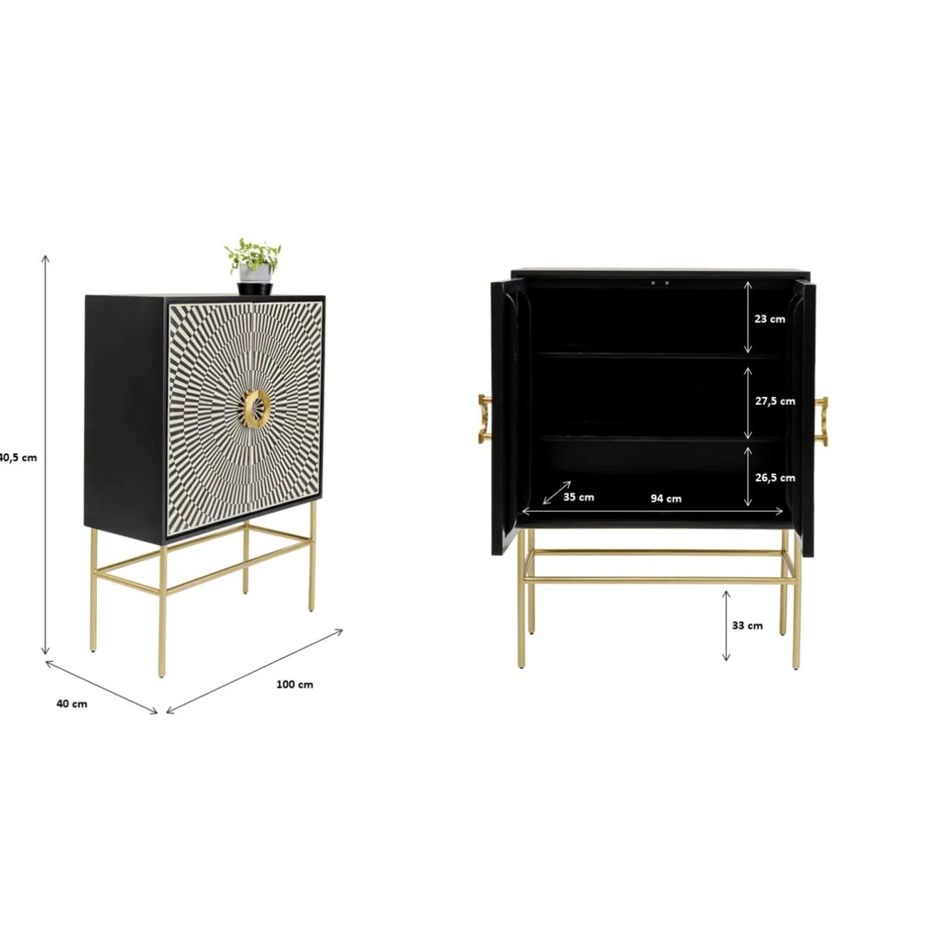 KARE Design Buffets Hauts|Buffet Haut Electro