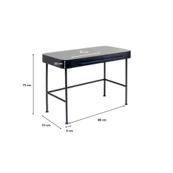 KARE Design Bureaux|Bureau Montieri Anthracite 100X53Cm