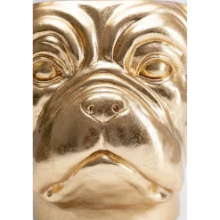 KARE Design Caches Pots|Cachepot Décoratif Bulldog Dore
