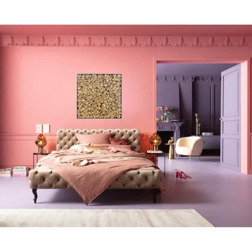 KARE Design Tableaux D'Objets|Cadre Décoratif Gold Leaf 120X120Cm