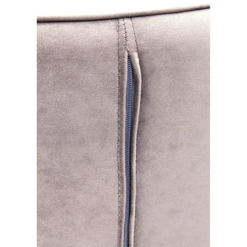 KARE Design 2 Places|Canapés Black Vicky 2-Places Velours Gris
