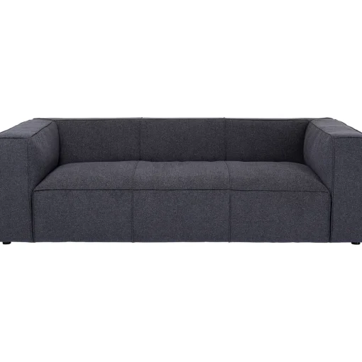 KARE Design 3 Places|Canapés Cubetto 3-Places Gris Fonce 220Cm