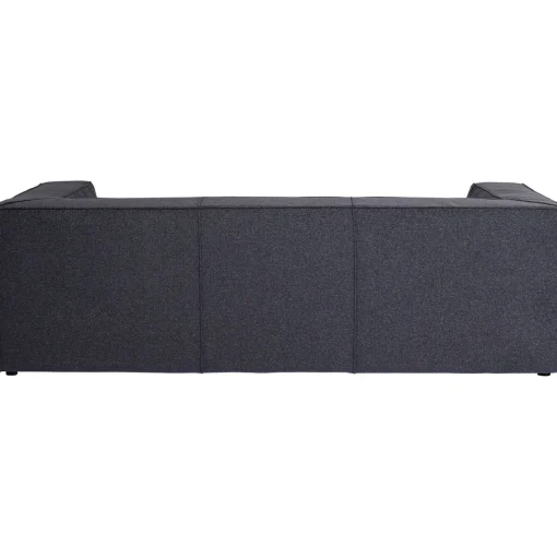 KARE Design 3 Places|Canapés Cubetto 3-Places Gris Fonce 220Cm