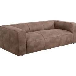 KARE Design 3 Places|Canapés Cubetto 3-Places Taupe 220Cm