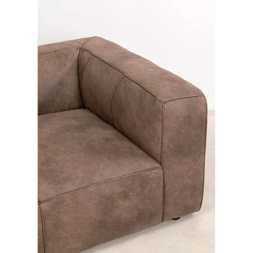 KARE Design 3 Places|Canapés Cubetto 3-Places Taupe 220Cm