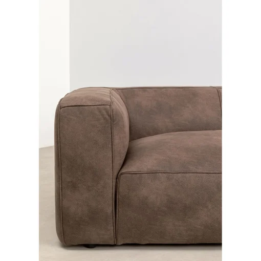 KARE Design 3 Places|Canapés Cubetto 3-Places Taupe 220Cm