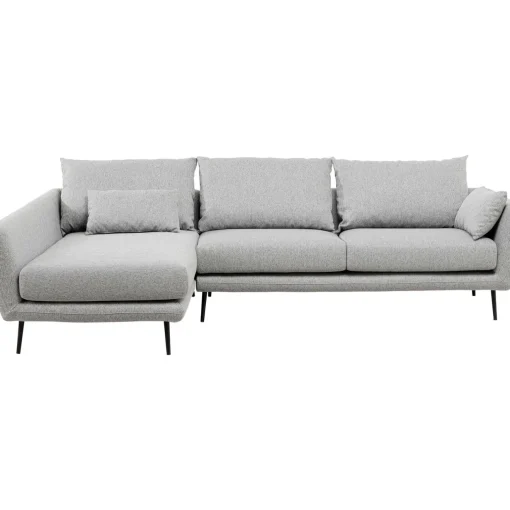 KARE Design Canapés D'Angle|Canapés D Angle Amalfi Gauche Gris 275Cm