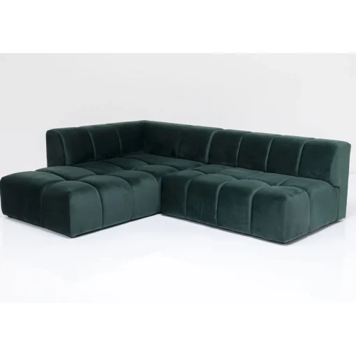KARE Design Canapés D'Angle|Canapés D Angle Belami Vert Fonce Gauche 265Cm