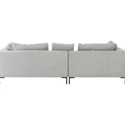 KARE Design Canapés D'Angle|Canapés D Angle Gianni Cord Gris Gauche