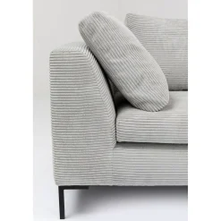 KARE Design Canapés D'Angle|Canapés D Angle Gianni Cord Gris Droite