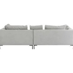 KARE Design Canapés D'Angle|Canapés D Angle Gianni Cord Gris Droite