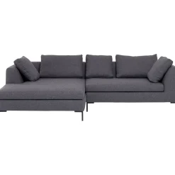 KARE Design Canapés D'Angle|Canapés D Angle Gianni Dolce Gris Fonce Gauche