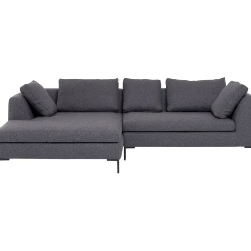 KARE Design Canapés D'Angle|Canapés D Angle Gianni Dolce Gris Fonce Gauche