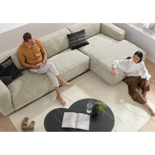 KARE Design Canapés D'Angle|Canapés D Angle Henry Creme Droite 285X170Cm