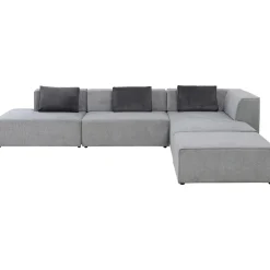 KARE Design Canapés D'Angle|Canapés D Angle Infinity Atlanta Gris Droite