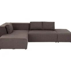 KARE Design Canapés D'Angle|Canapés D Angle Infinity Dolce Marron Gauche