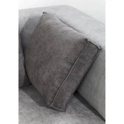 KARE Design Canapés D'Angle|Canapés D Angle Infinity Ottomane Gris Gauche