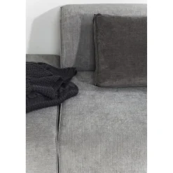 KARE Design Canapés D'Angle|Canapés D Angle Infinity Ottomane Gris Gauche